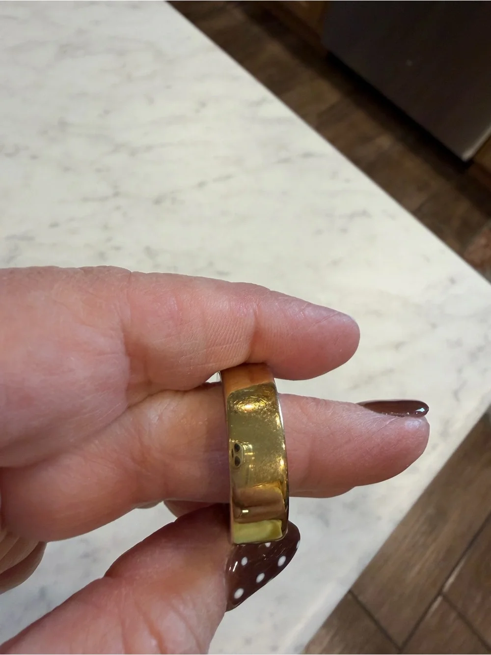 Oura Gold size 11 ring.